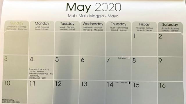 One million calendars 'wrong due to bank holiday change'