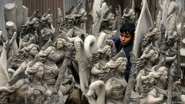 सरस्वती, देवी, हिंदू, भारत, पाकिस्तान, दोस्ती, मध्य प्रदेश, मुस्लिम, कराची