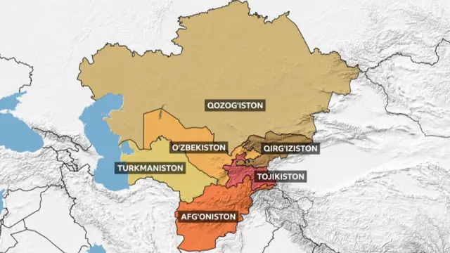 Марказий Осиё харитаси