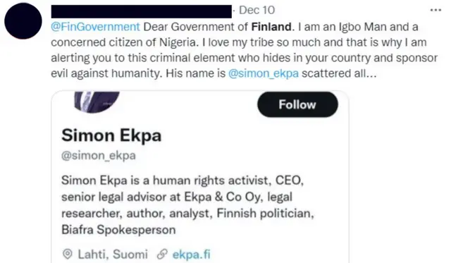 Mkpesa megide Simon Ekpa