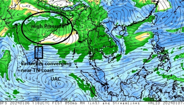 தமிழகத்தில் கனமழை