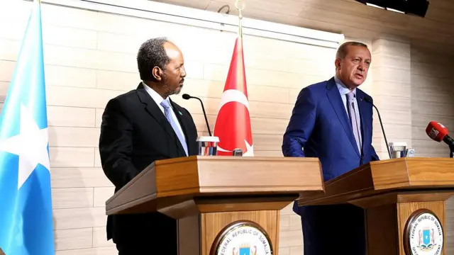 Erdogan iyo Xasan Sheekh