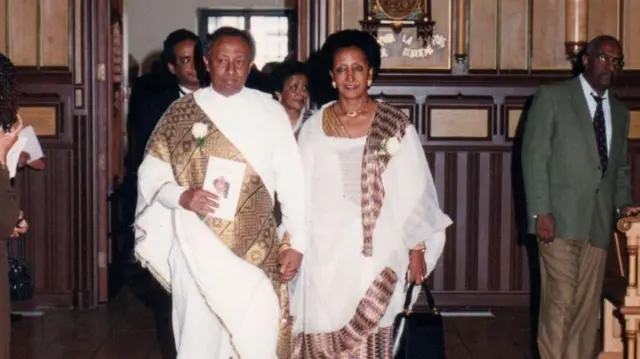 ወ/ሮ ብርሃኔ እና ባለቤታቸው አቶ ተረፈ ራስወርቅ