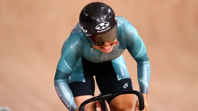 Lee Wai Sze of Hong Kong in action.