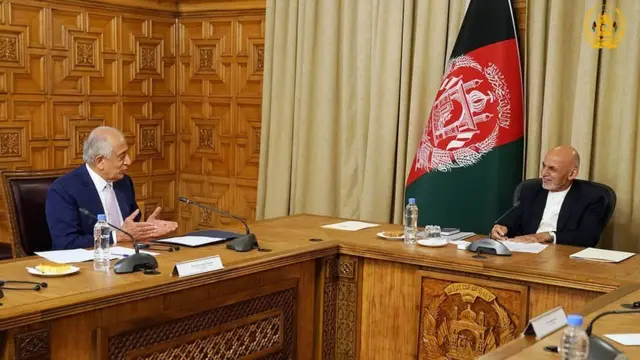 د ولسمشر غني او ښاغلي خلیلزاد غونډه کې هم د ترکیې غونډه کې د پلاوي پر ترکیب خبرې شوې دي.