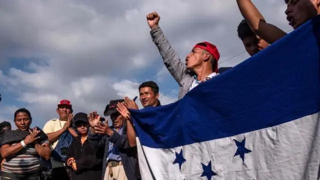 Marcha da caravanacódigos da betanomigrantes