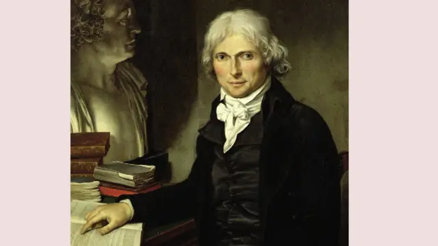 Retratp de Francois Xavier Bichat, por Pierre Maximilien Delafontaine.