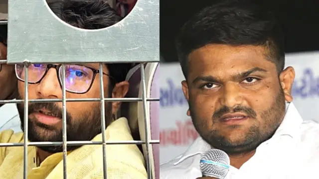 હાર્દિક પટેલ અને જિજ્ઞેશ મેવાણી