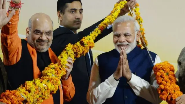 અમિત શાહ અને નરેન્દ્ર મોદી