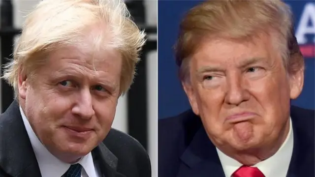 Trump iyo Johson