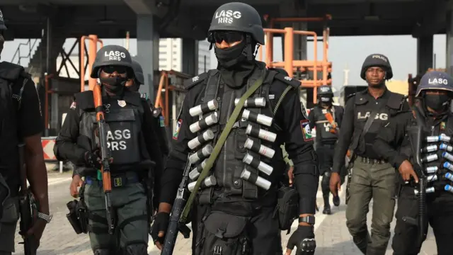 Police on ground for Lekki Tollgate