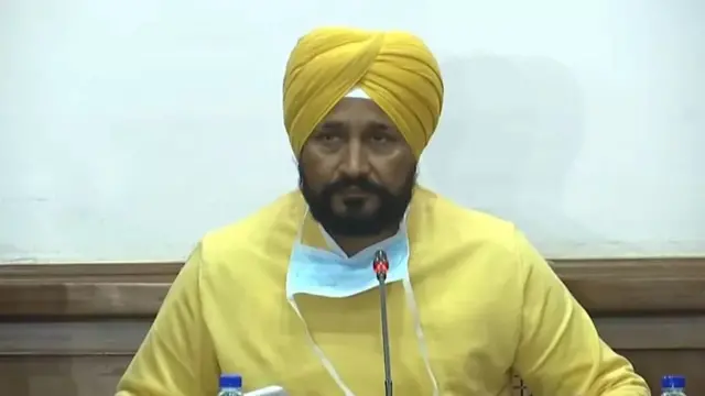 પંજાબના મુખ્ય મંત્રી ચરણજિતસિંહ ચન્ની