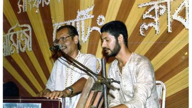 অংশুমান রায়ের মৃত্যুর আগে শেষ অনুষ্ঠানে - সঙ্গে পুত্র ভাস্কর রায়