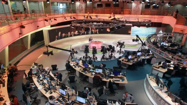 ห้องข่าวสำนักข่าวอัลจาซีรา