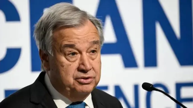 संयुक्त राष्ट्राचे सरचिटणीस अँटोनिया गुटेरेस