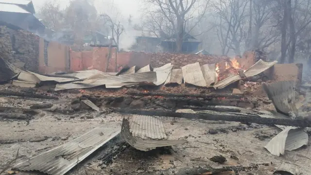 وادی نیلم میں ایل او سی کی خلاف ورزی