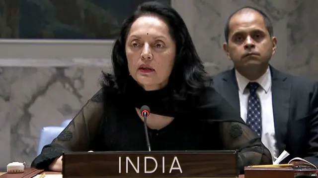 संयुक्त राष्ट्र में भारत की स्थायी प्रतिनिधि रुचिरा कंबोज