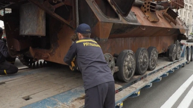 парад російської знищеної техніки