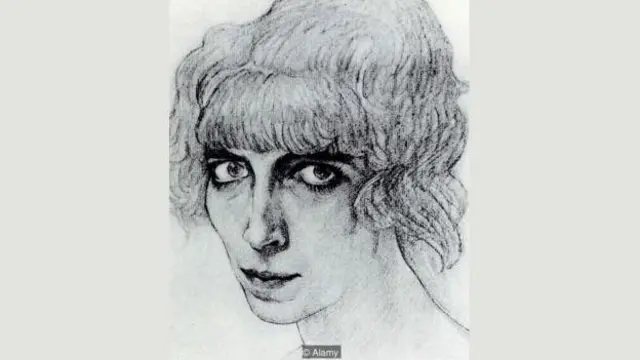 این طرح را لئون باکست، طراح لباس باله روس، در سال ۱۹۱۲ از چهره لوییزا کاساتی کشیده است