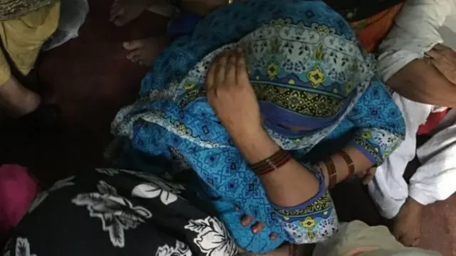 एक पीड़ित महिला