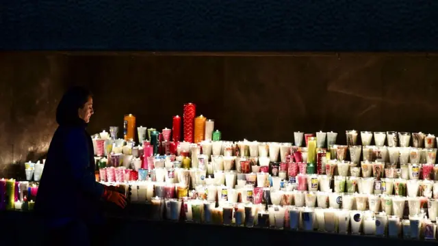 Свічки біля храму