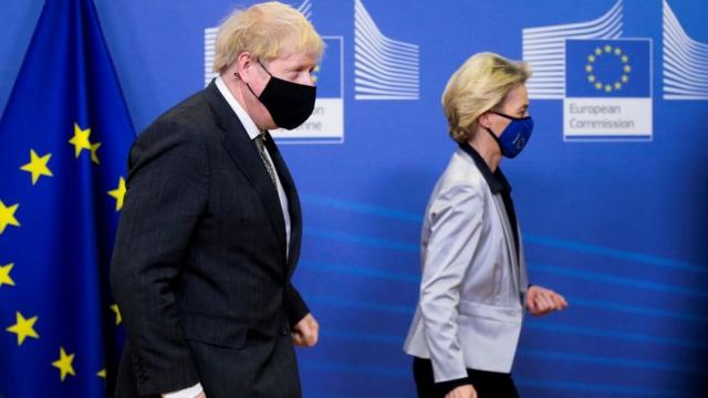 Борис Джонсон, Урсула фон дер Ляйен