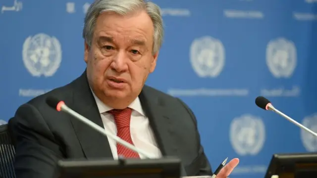 António Guterres.