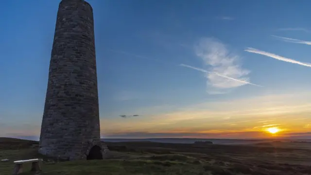 Труба на свинцовой шахте.