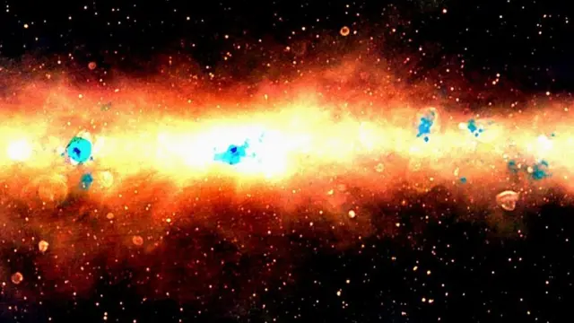 استخدمت الأمواج الراديوية في الحصول على هذه الصورة