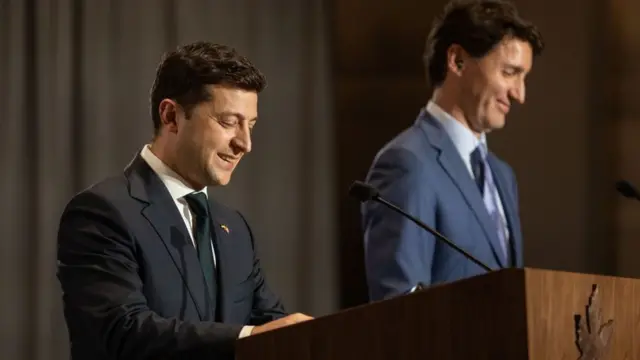 Зеленський і Трюдо