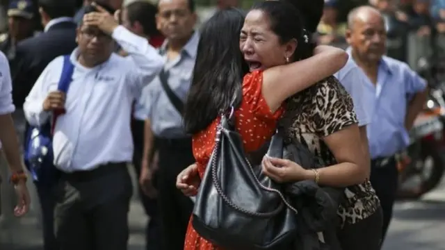 मेक्सिको में भूकंप के बाद की तस्वीरें