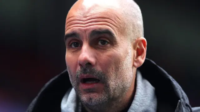 Manchester City boss Pep Guardiola