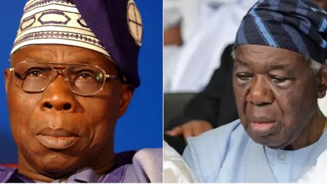 Olusegun Obasanjo na Ernest Shonekan
