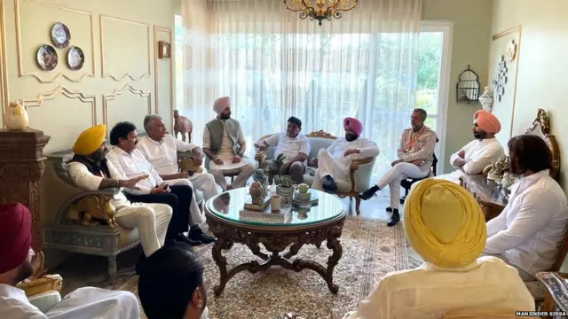 ਸੁਨੀਲ ਜਾਖੜ ਦੇ ਨਾਲ ਕਾਂਗਰਸੀ ਆਗੂ