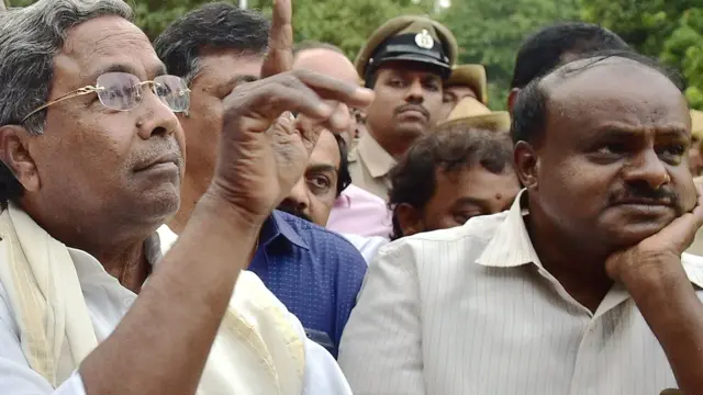 சித்தராமையா - குமாரசாமி