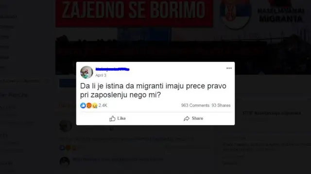 фејсбук група стоп насељавању миграната