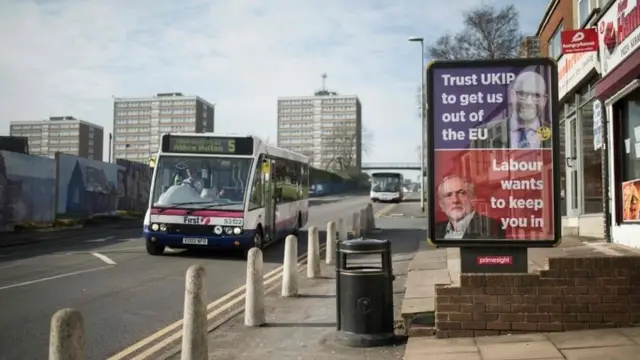 Campanha pró e contra o Brexit