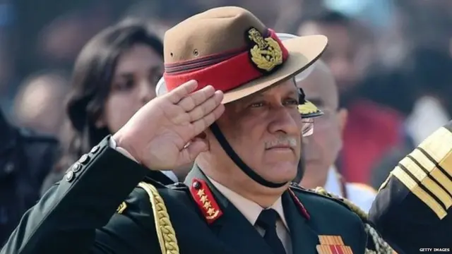 ભારતીય સેનાપ્રમુખ જનરલ બિપિન રાવત