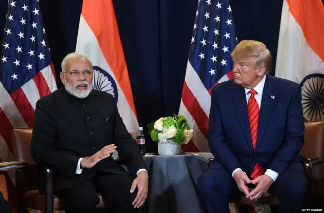 नरेंद्र मोदी, डोनल्ड ट्रंप