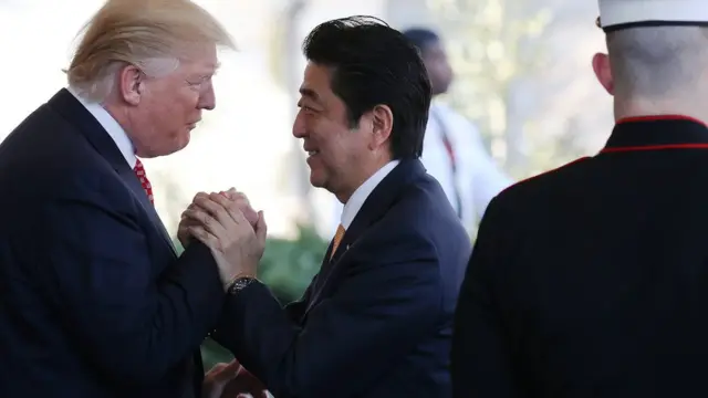 Trump Abe