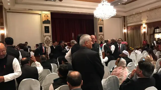 বঙ্গভবনে মন্ত্রিসভার শপথ গ্রহণ অনুষ্ঠান