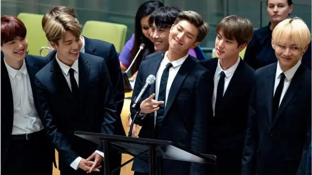 ကုလညီလာခံရောက် BTS အဖွဲ့