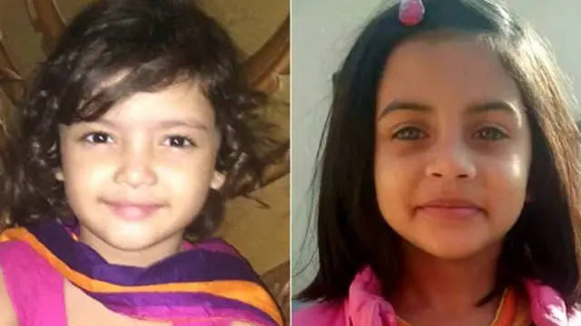 Ayesha Bibi (left) and Zainab Ansari