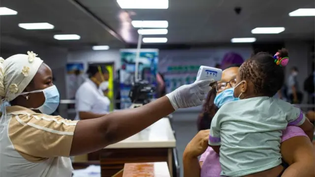 Thermal tests at Nigerian airports