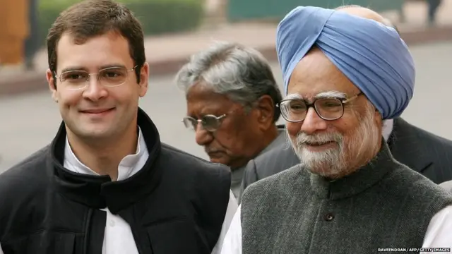 ਮਨਮੋਹਨ ਸਿੰਘ ਤੇ ਰਾਹੁਲ ਗਾਂਧੀ