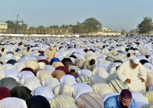 Célébration de l'Aïd