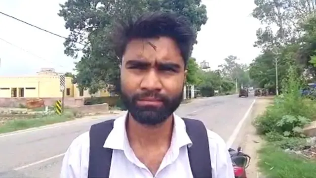 अंकुर के दोस्त प्रदीप, जिसके सामने (अंकुर का) अपहरण हुआ