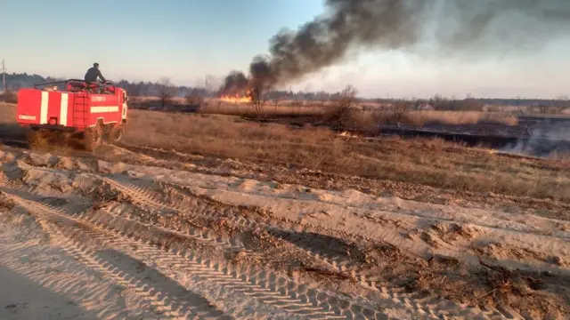 Пожежа на Херсонщині