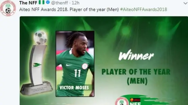 Victor Moses agbabọọlu Naijiria