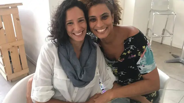 Monica Benicio e Marielle Franco